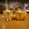 Cute Cheese Cat and Mouse Tom Jerry Cheese Plush Toy Doll Keychain and Doll Catcher Pendant