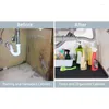 Lavabo Mat Dolap Altındaki Banyo Paspasları Mutfak Silikon Koruyucular Raf Su Geçirmez Koruyucu