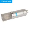 Mikrofoner Alctron CM6 MKII Professionell kondensormikrofon för studioinspelning med chockmontering och popfilter