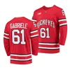 Custom S-6xl Ohio State Buckeyes Jersey de hóquei 16 Quinn Preston 29 Gustaf Westlund 61 Grant Gabriele Mason Lohrei Mark Cheremeta Travis Treloar William Smith Gordon