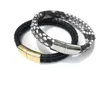 Accessoires de montre de luxe 5 mm en cuir de peau python authentique avec bracelet à boucle en acier inoxydable Pulsera de Joyas6983581