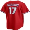 2024野球ジャージーブライストレアターナーハープニックカステラノスJ.T. REALMUTO KYLE SCHWARBER MATT STRAHM HOSKINS AARON NOLA ALEC BOHM Vierling Mens Women Custom Jersey