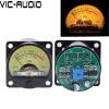 Усилитель 2PCS 35 мм панель Vu Meter 500VU Sound Leter+2PCS VU Уровень Audio Meter Board DC/AC 612V вход