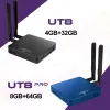 Box 2022 UGOOS UT8 Pro TV Box Android 11.0 DDR4 8 Go RAM 64 Go Rom RK3568 WiFi6 1000m Media Player BT Voice Remote 4G 32G VS AM6B Plus