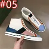 Topp Tennis 1977 Canvas Casual Shoes Luxury Designer Womens Shoe Italy Green and Red Web Stripe gummisol Sole Stretch Cotton Low Top Mens Size 38-46