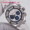 AP Механические запястья Watch Epic 26231 Королевский дуб -панда лицо Женщины Fine Steel Diamond Watch Автоматические машины швейцарские часы знаменитые роскошные часы