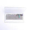 Medicine 30pc Nail Drill Bit Rainbow Milling Cutters Set pour la manucure Pédicure Hine Files Gel Retrait des outils de nail art Burr Equitment