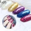 Гель 6pcs серии IDO Glitter Gel Pliter Diamond Gel Lacquer Полу постоянного профессионального алмазного гель -гель -гель.