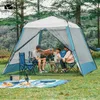 Tentes et abris MOBI Garden Outdoor 4-6 personnes entièrement automatiques Suncreen Park Pavilion Tent Camping Portable Pliage Capopy210 L48