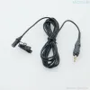 Microphones 2m fil omnidirectionnels Clips de cravate Microphone Lavalier pour Sony UTX UWP WireS Mini émetteur Mic System