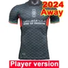 2024 Palestino Player Version Mens Soccer Jerseys JIMENEZ BENITEZ CORTES Home Red White Away Black 3rd Football Shirt Short Sleeve Uniforms