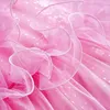 Bedding Sets Pink Princess Lace Ruffles Bedspread Set Luxury Jacquard Satin Duvet/Quilt Cover Bed Skirt Sheet Pillowcases Cotton