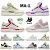 스니커 테니스 캐주얼 신발 MA1 MA2 브라운 아미르 화이트 MA 1 2 레드 디자이너 크림 블랙 DHGATES ZAPATO MAN DHGATE.COM WALK TENIS LUXURY PLATE-FORT-FORT-FORT-FORME MENS 여성 트레이너