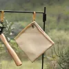 Mat Camping Tapete de fogo à prova de incêndio Isolamento de calor ao ar livre Flama Retardante Blanket fogão portátil Pasas de pano de segurança reutilizáveis 80x100cm