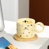 Kupalar çizgi film sevimli seramik fincan yaratıcı kuzu kupa hediye kız içme şişe süt kahvaltı