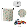 Sacs à linge Arbre de Noël Santa Claus Snowflake Dirk Basker Pliable Organisateur Organisateur Vêtements Kids Toy Rangement