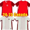 24 25 Canada Soccer Jerseys national team 2025 2024 DAVIES DAVID LARIN CAVALLINI LARYEA MILLAR HOILETT Men jersey football shirts tshirt HOME