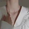 Colliers pendants lats Nouveau collier de papillon étincelant