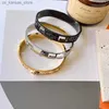 Bracelets de charme Designers Bracelets Bracelets Gold Men Men Bangle Luxury Designer Gol