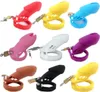 Qloves CB6000 CB6000S Soft Silicone Cage Cock Cage Device Sex Toys With 5 Cock Ring Penis Sleeve for Men S08242789012
