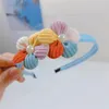 5 -stcs/veel schattige haarbandkinderen prinses hoofddeksel boetiek maasbloemen met parelhaaraccessoires hoofd hoepel voor meisjes hoofdband 240328