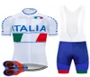 2019 Pro Team Italia Cycling Jersey 9D Set Set MTB UNIFORM Rowerowe Szybkie suche ubrania rowerowe noszenie ropa ciclismo żel Pad99992430