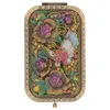 Vintage Compact Mirror Hand Butterfly Retro Makeup 240408