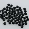 Kits noirs 10000pcs 2 mm / 3 mm / 4 mm / 5 mm résine ronde à plat en résine à plat pour nail art / bijoux décoration de bijoux