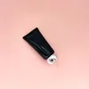 Storage Bottles 40g 1.4oz Cosmetic Packaging Empty Black Plastic Matte Glossy Finish Soft Tube