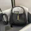 10a сумки для плеча Dhgate Jackie 1961 Canvas Black Designer Sag Сумочка роскошные женские мужские мешки с поперечным телеви