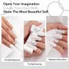 Płyny aokitec 1 unz/2 unz proszek francuski paznokcie gwoździe rozrusznik startowy do paznokci przedłużanie dekoracji salon manicure Manicure Salon