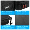 Cameras pour DJI OSMO Action 3 Camera Black Portable PU Rangement Sac Antifall Handbag Action ACCESSOIRES ACCESSOIRES ALLROUND