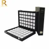 Strumenti portatili Black PU Travel Gem Jewelry Box Gemstone Caricatore Organizzatore del supporto di pietra 70pcs 3x3cm Diamond Box vassoio