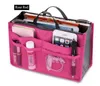 Clear Compact Portable Women Makeup Organizer Bag Girls Cosmetic Bag Toiletry Travel Kits Storage Hand bag track6918955