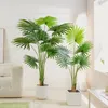 Flores decorativas Plantas artificiais de hera para a sala de folhas de folhas Pote de girassol em árvore falsa em árvore verde planta de decoração de jardim de casas