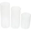 Candle Holders Transparent Cup Desktop Empty Tealight Small Stand Creative Container