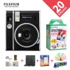 Aparat fujifilm oryginalny instax mini 40 filmów kamera gorąca sprzedaż nowy natychmiastowy kolor czarny kolor