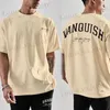 T-shirt maschile Summer Men Fashion Cotton Thirt Vanquish Tops TS Male Casual Y2K O-Neck Women Women Short Slve Harajuku Strtwear T240408