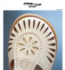 Sneakers Girls Sandals 2022 New Children's Hollow Soft Sole Shoes Carved Fashion Princess Shoes Beach Shoes Hot Cutouts Princess