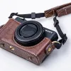 Bags Portable Pu Leather Case Camera Bag for Sony Zv1 Zv1 Protective Cover Shell with Shoulder Strap