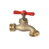 Bathroom Sink Faucets S144 Engineering 1/2" Washing Machine Brass Tap Faucet Bibcock Garden Single Cold