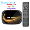 Box 100m HK1 RBOX X4S Android 11 TV Box Amlogic S905X4 4K 4GB RAM 128GB ROM BT 2.4G 5G Dual WiFi Google Media Player set top box