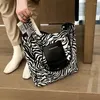 Tasche MS Leopard Zebra hohe Kapazität One Schulter 2024 Modemarke einzelner Designer -Handtaschen und Handtaschen