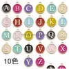 Vockets 26 Lettres anglaises Pendants pour boucles d'oreilles bracelet accessoires de bijoux diy