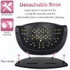 Séchoirs 57leds lampe à LED puissante sèche-ongle 4 Timer Réglage de la lampe à glace UV pour le jeûne Gel Polish Polie Smart Sensor Manucure Salon