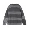 Diseñador de suéter masculino suéter de manga larga moda de lana de manga larga bordado jacquard jacquard suéter de tejido de tejido de mujer