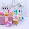 Keychains Spot Goods In Seconds Supply Oil Floating Bubble Tea Bear Keychain Ins Internet Celebrity Milky Cup Backpack Pendant Sma