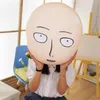 One Punch Man Toys Saitama Plush Doll Pillow Punch-Man Funny Cushion Japanese Anime Peripheral Pillow 240329