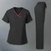 Gymkläderuniformer Kvinnor Scrubs Set Doctors Nurses Accessories Dental Clinic Beauty Salon Workwear Suit