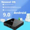 Box MX10 Pro Smart TV Box Android 9.0 Quad Core 4GB 32GB 4K HDR Smart Set Top Caixa Top 2.4g/5g WiFi USB 3.0 Bluetooth Media Player MX10